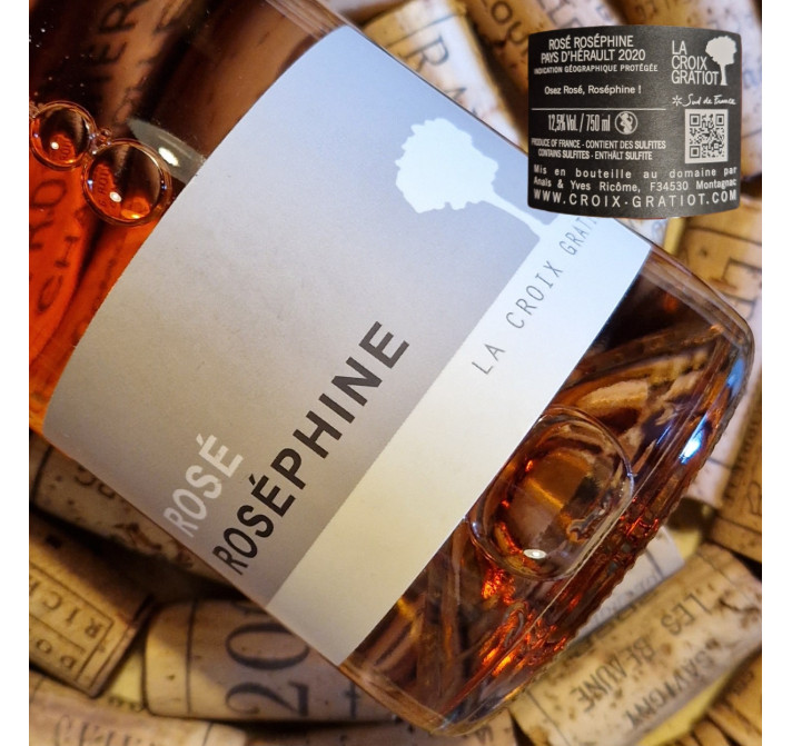 Rosé Roséphine IGP pays de l'Hérault 2020