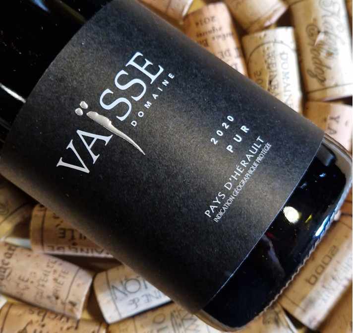 IGP Pays de l'Hérault - "Pur" (100% Carignan) rouge 2020.