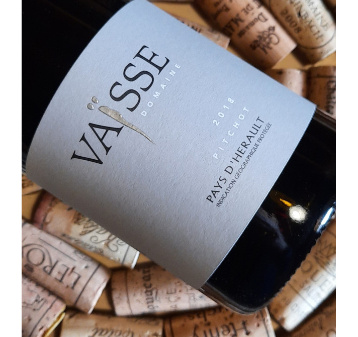 IGP Pays de l'Hérault - "Pitchot" (100% Grenache noir) rouge 2018.