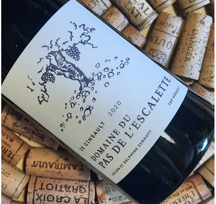 Vin du pays de l'Hérault "Ze Cinsault" rouge 2020